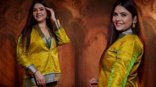 Veena Jagtap Indo Western outfit