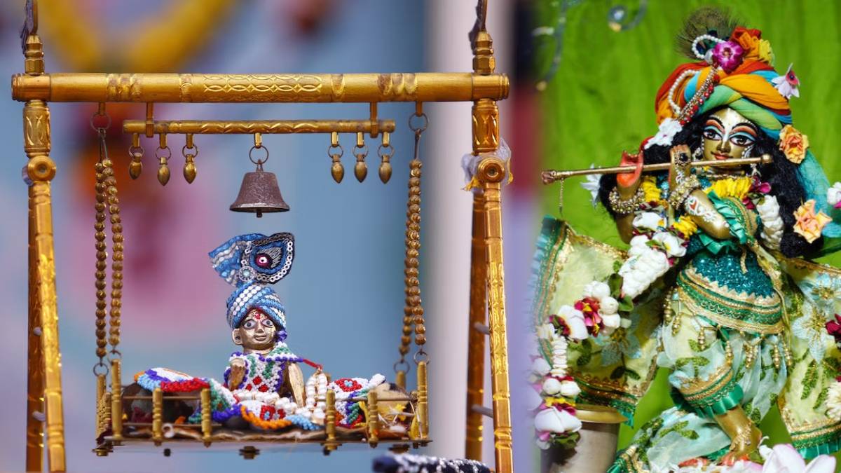 Krishna Janmashtami rangoli designs 2026