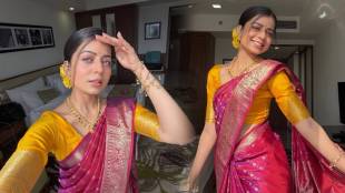 jaee khandekar traditional look