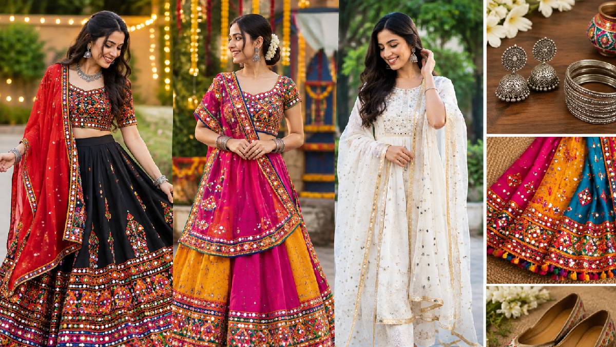 Navratri traditional outfit trends 2026