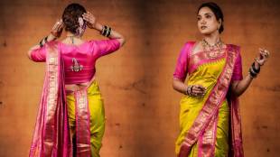 Rupali Bhosle Saree Look