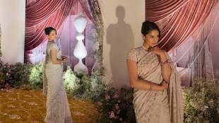 Vaishnavi Mahadik saree look photos