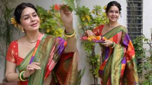 Sukhada Khandkekar Ganeshotsav photoshoot