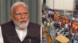 दिल्लीत पाच मजली इमारत कोसळून ३ जणांचा मृत्यू; पंतप्रधान मोदींची प्रतिक्रिया; म्हणाले, “ही घटना अत्यंत…”
