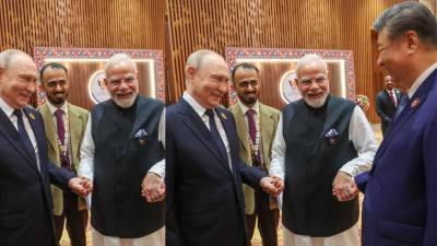 मोदी, पुतिन अन् जिनपिंग यांच्या खास फोटोची जगभरात चर्चा; ‘ब्रिक्स’मधून काय संदेश दिला?