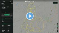 Video : विमान उडवत पायलटने आकाशात साकारली ‘मोनालिसा’; ४ तासांच्या फ्लाइटचा व्हिडीओ व्हायरल