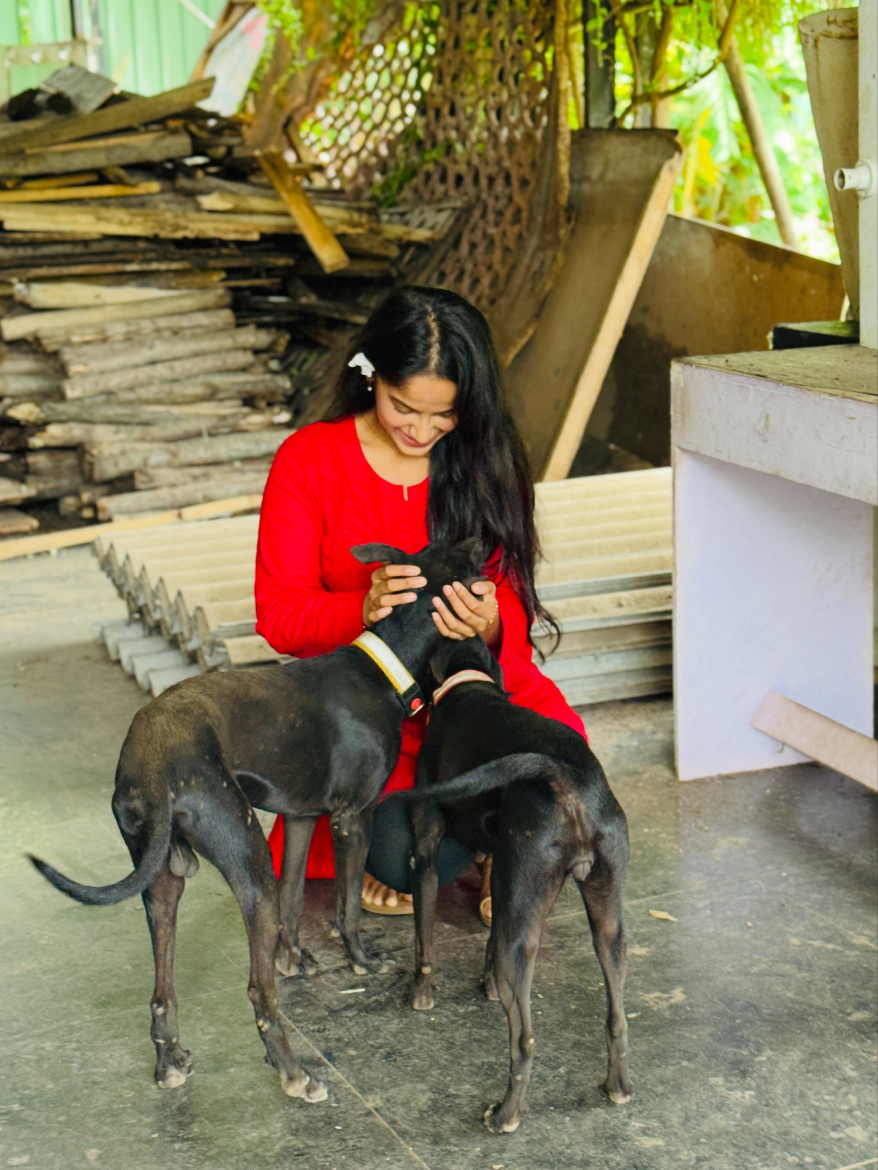 Prapti Redkar Red Dress Look