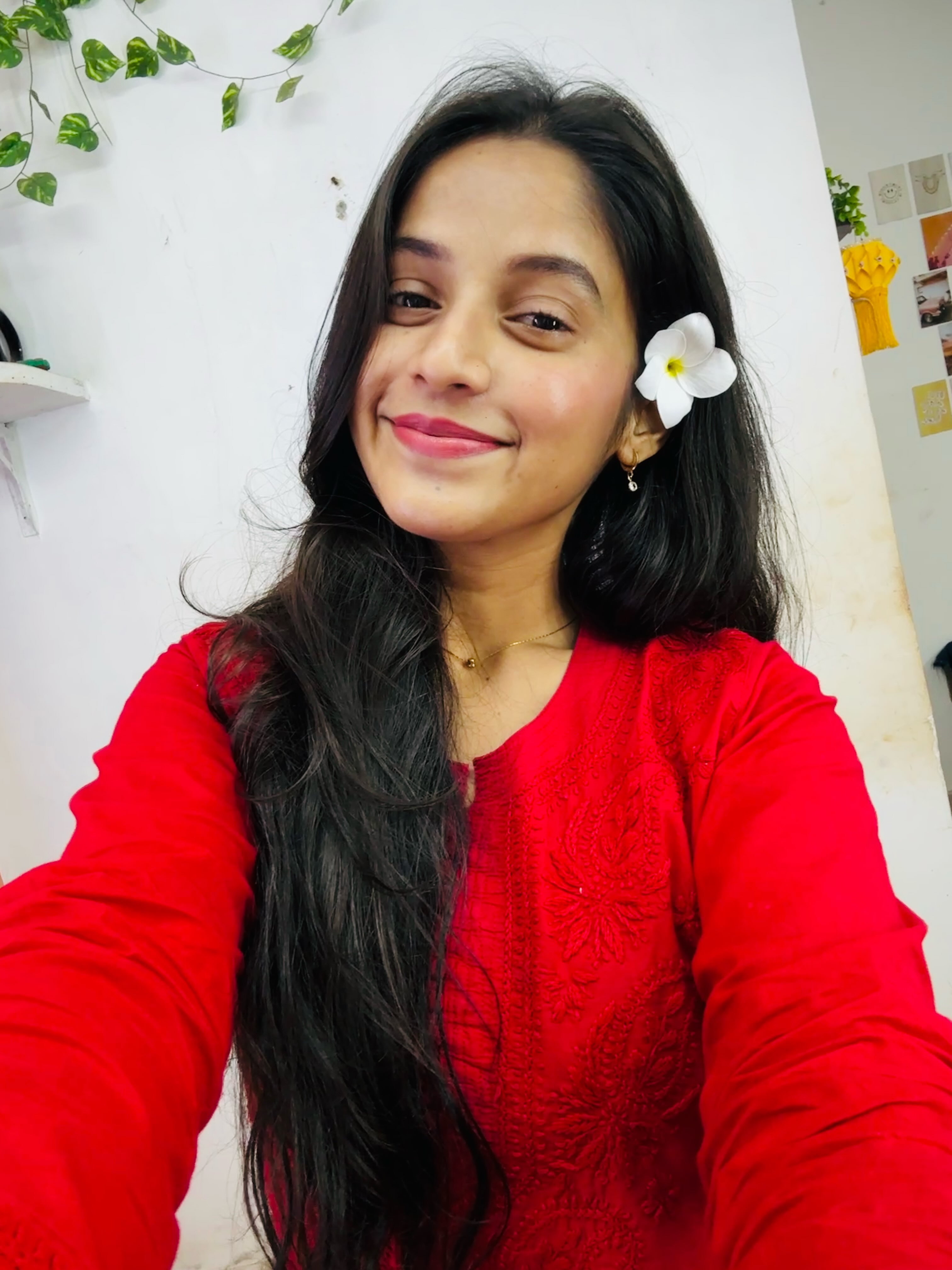 Prapti Redkar Red Dress Look