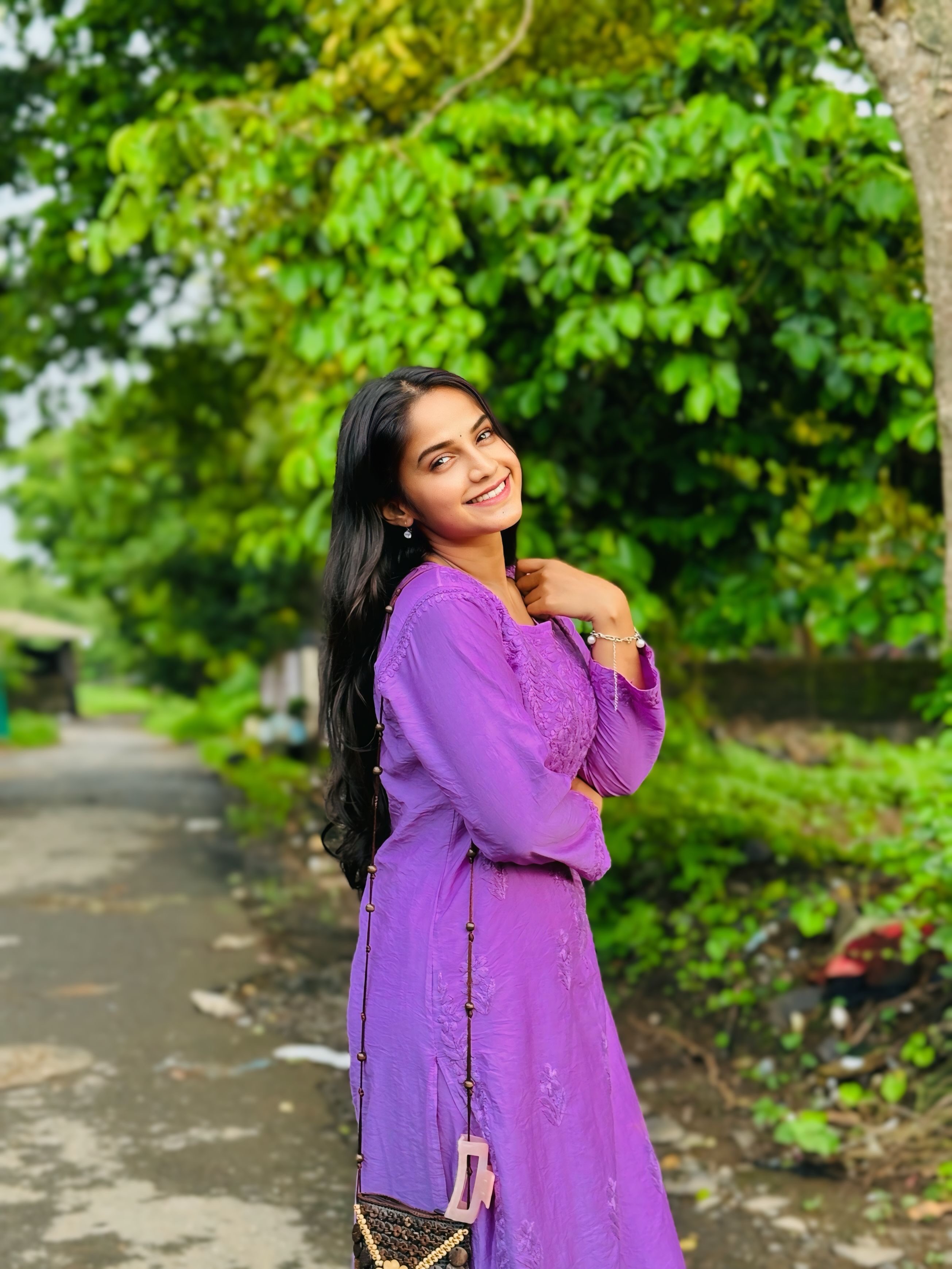 Prapti Redkar Red Dress Look