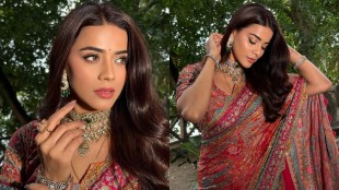 Pratiksha Mungekar Saree Look Photoshoot