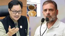 ‘ब्रिक्स’मधील शाकाहारी भोजनावरून काँग्रेस अन् भाजपात जुंपली; ‘८० टक्के लोक मांसाहारी’, राहुल गांधींच्या पोस्टवर किरेन रिजिजूंचा पलटवार