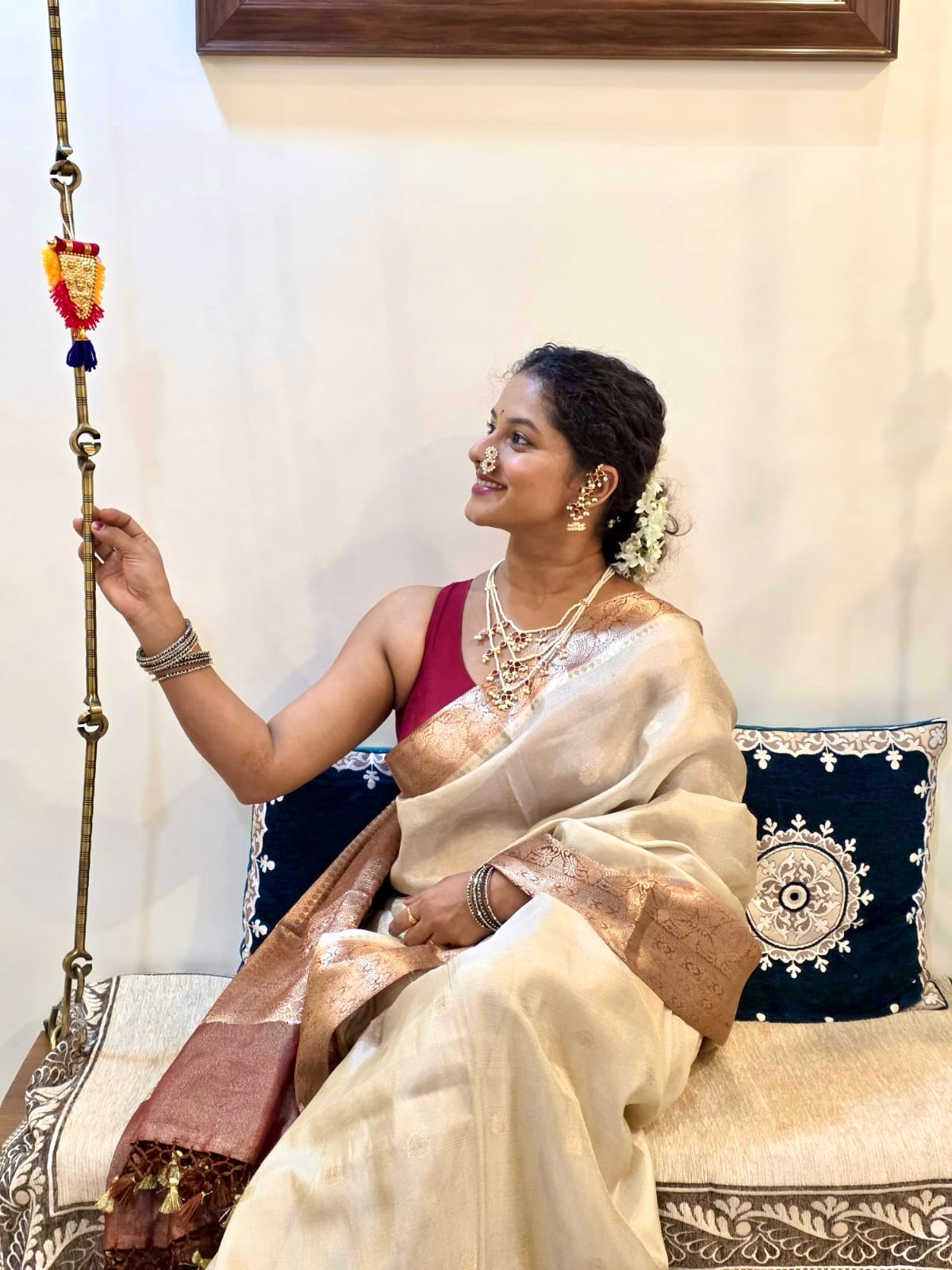 Sakshee Gandhi Saree Look