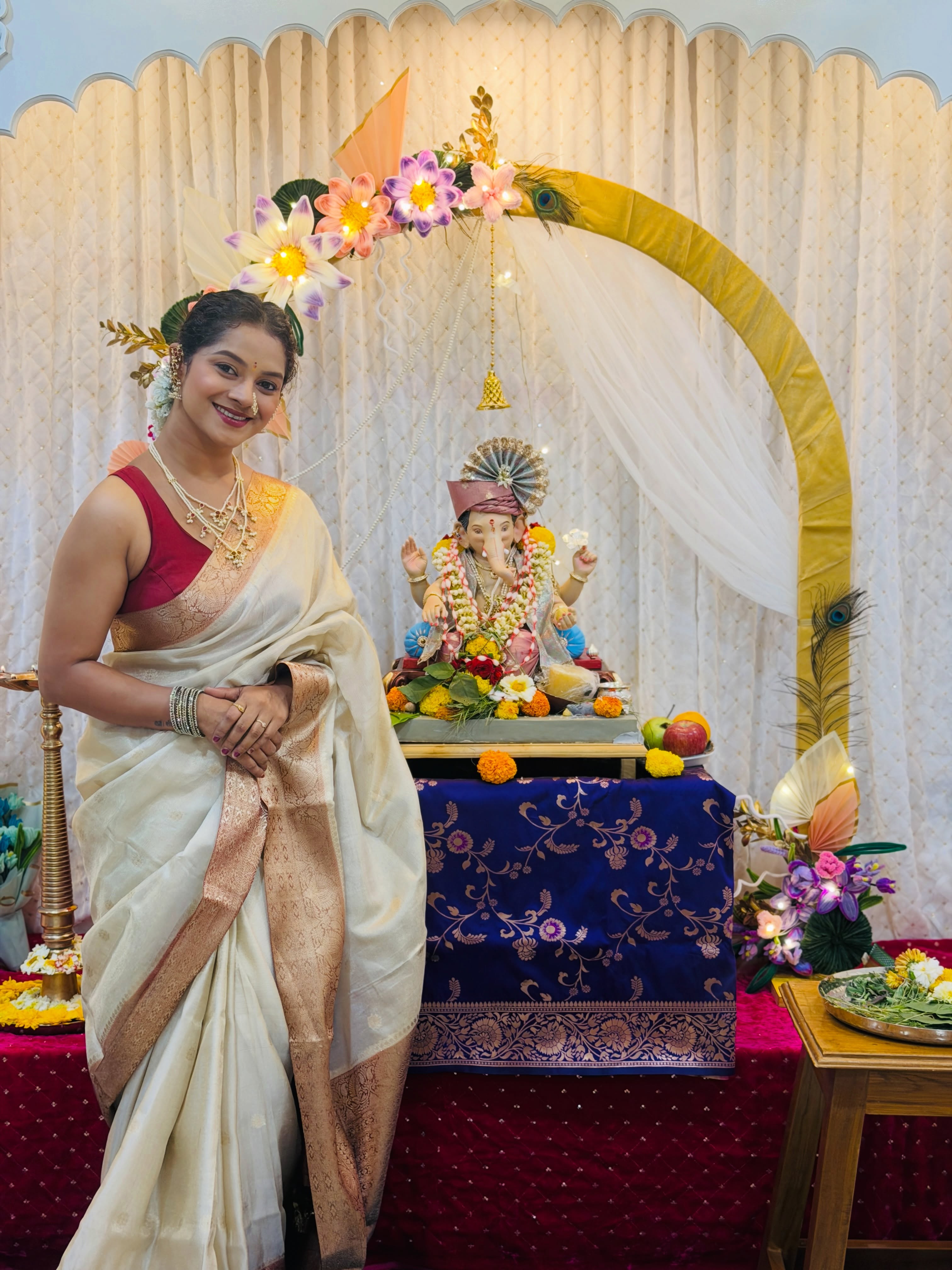 Sakshee Gandhi Saree Look