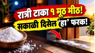 Viral kitchen jugaad showing salt placed near a door to keep insects away