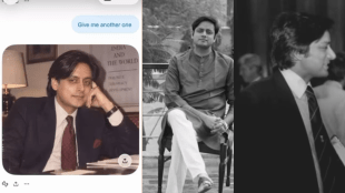 Shashi Tharoor Joins 80s AI Trend with Real Nostalgic PhotosInternet Says We Have a Winner