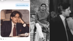 “AI ची गरजच नाही”, शशी थरूर यांचे ८० च्या दशकातील खरे फोटो पाहिले का? हँडसम लुकवर नेटकरी फिदा