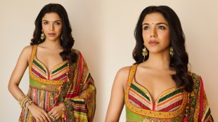 Shriya Pilgaonkar Anarkali Dress Look