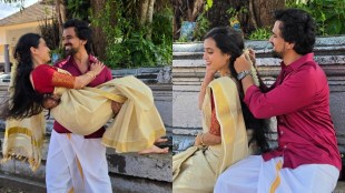 Siddharth Khirid Maithili Bhosekar South Indian Look