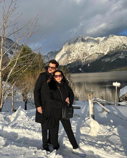 Bollywood actor Anil Kapoor revealing secret about wife Sunita Kapoor solo honeymoon on Indias Top 1 Percent show.