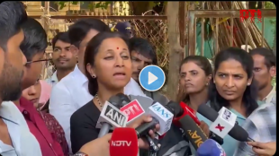 Amruta Fadnavis Garba Statement | Supriya Sule Amruta Fadnavis Support | अमृता फडणवीस दांडिया मुस्लिम प्रवेश विधान | सुप्रिया सुळे अमृता फडणवीस समर्थन
