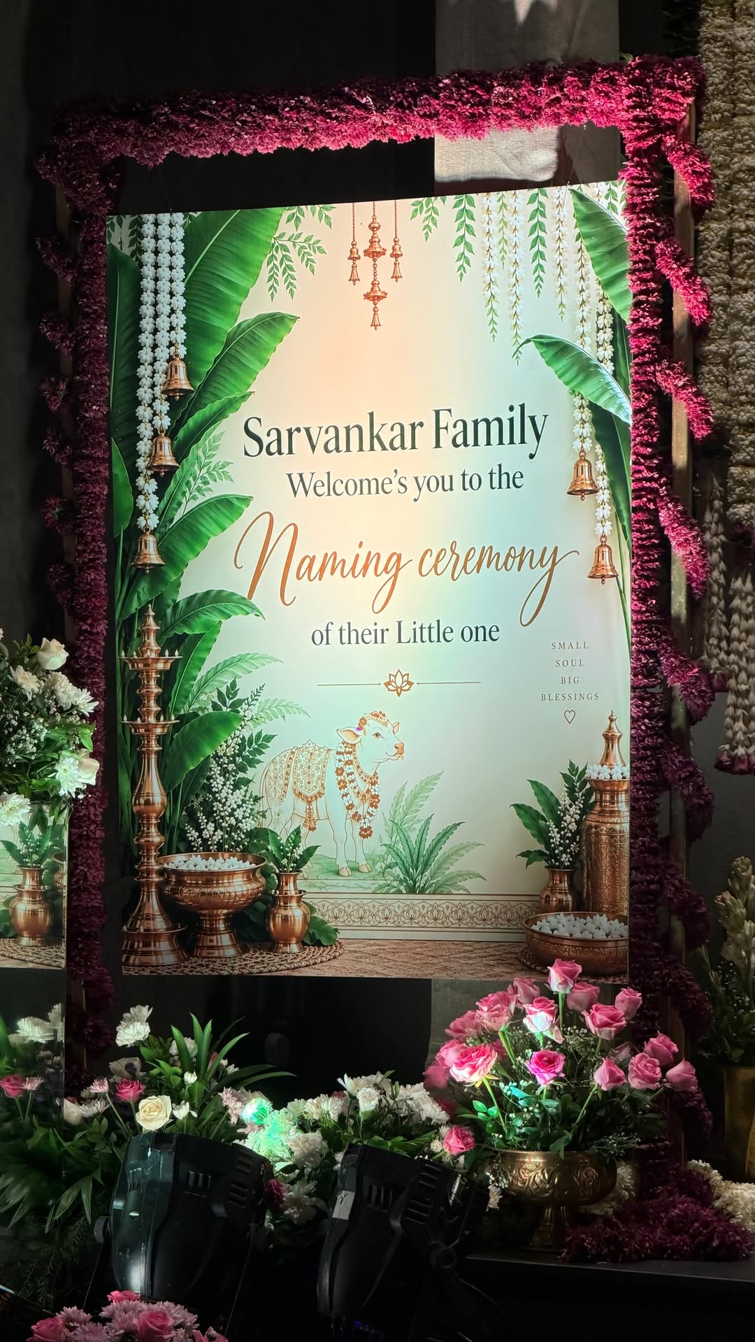 Tejaswini Lonari Samadhan Sarvankar Son Name Ceremony