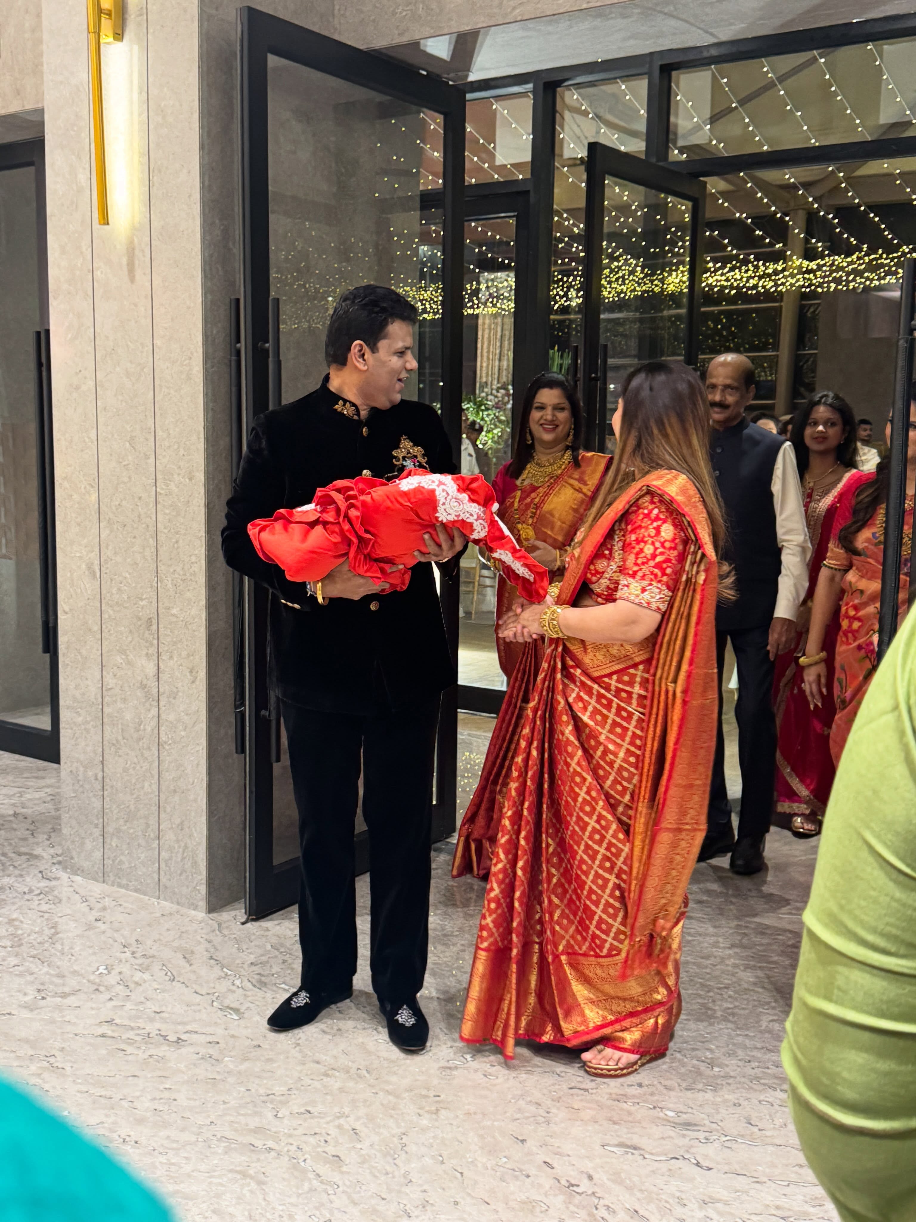 Tejaswini Lonari Samadhan Sarvankar Son Name Ceremony