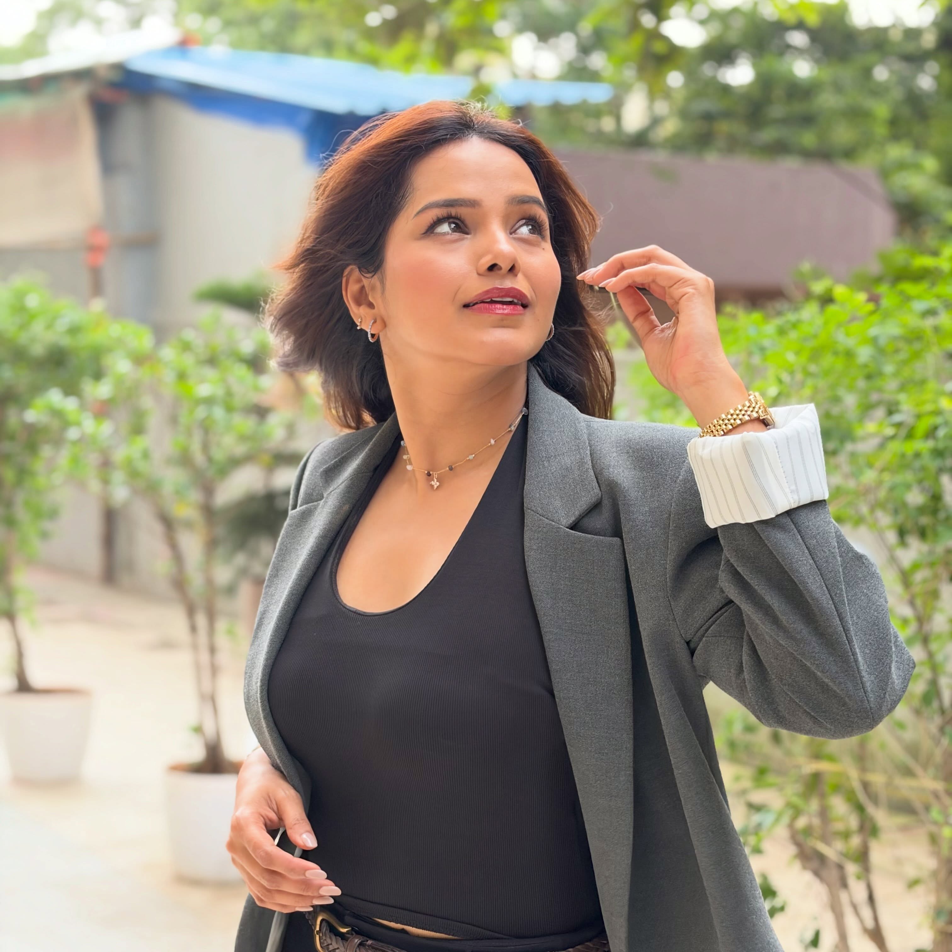Titeekshaa Tawde Bandkhor Movie Formals Look