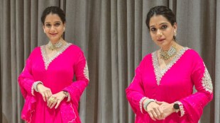 Urmila Kanetkar Pink Gown Look