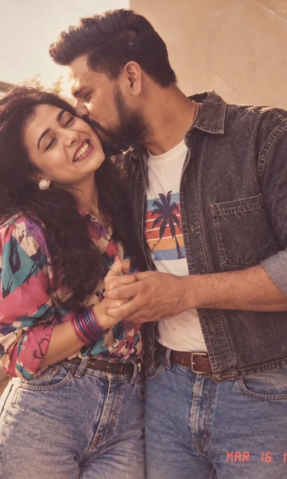 Prarthana Behere 80s vibe AI photoshoot
