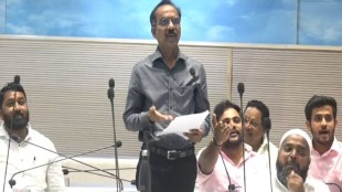 Kalyan Dombivli Municipal Corporation meeting | MNS corporator Prahlad Mhatre Abhang row | KDMC Mayor Harshali Chaudhari | Kalyan Sahajanand Chowk shop lease controversy