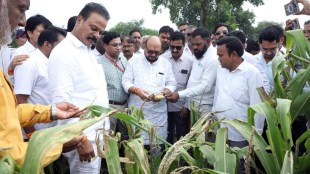 Gulabrao Patil Jalgaon Drought Visit | Rohini Khadse Allegation Absconding Accused | Maharashtra Political News | Jalgaon Police Crime Investigation