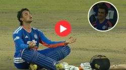 Abhishek Sharma Celebration: अभिषेक शर्माचं सर्वात वेगवान शतक अन् ‘ओम नमः शिवाय’ सेलिब्रेशन; गौतम गंभीरची रिअॅक्शन व्हायरल – VIDEO