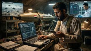 AI in Missile Development illustration | Anthropic Claude AI Misuse Report