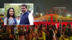 ‘गरबा सर्वांचा उत्सव’, अमृता फडणवीस यांच्या विधानामुळं भाजपाची कोंडी? विहिंप मात्र मुस्लिम बंदीवर ठाम