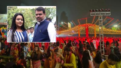 ‘गरबा सर्वांचा उत्सव’, अमृता फडणवीस यांच्यामुळं भाजपाची कोंडी? विहिंप मुस्लिम बंदीवर ठाम