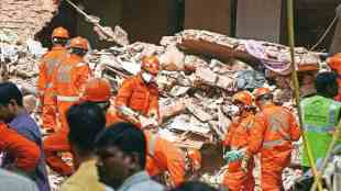 Satya Niketan Building Collapse rescue operation site | Delhi High Court MCD DU