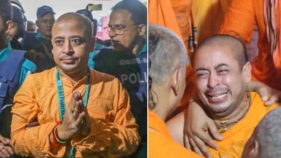 Chinmoy Krishna Das parole news update | Bangladesh Hindu leader Chinmoy Krishna Das funeral video