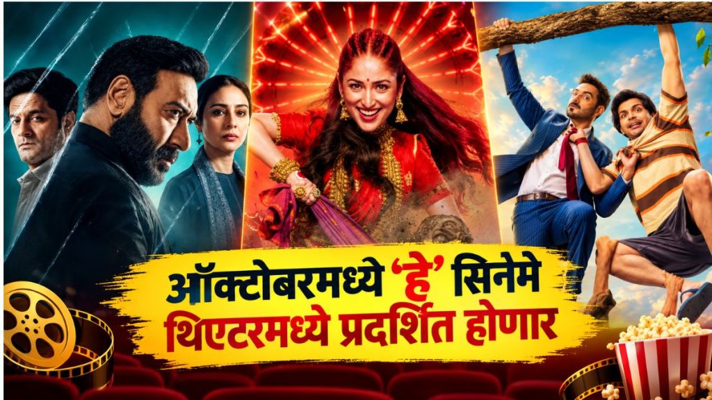 Ajay Devgn Drishyam 3 Nai Naveli October 2026 upcoming Bollywood movie releases Ajay Devgn Drishyam 3 Nai Naveli October 2026 upcoming Bollywood movie releases