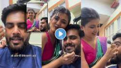 बायको अभिनेत्री अन् नवरा DOP! ज्ञानदाने स्वत: केला हर्षदचा मेकअप, व्हिडीओ पाहून नेटकरी म्हणाले, “अशी सर्वगुण संपन्न…”