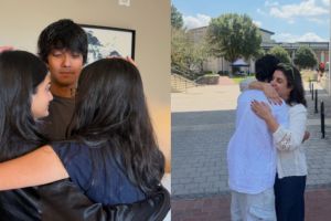 Farah Khan with kids Czar Anya Diva college admission in US