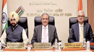Election Commission of India meeting | Chief Election Commissioner Gyanesh Kumar | Election Commissioners Sukhbir Singh Sandhu Vivek Joshi | ECI SIR Form 6 controversy