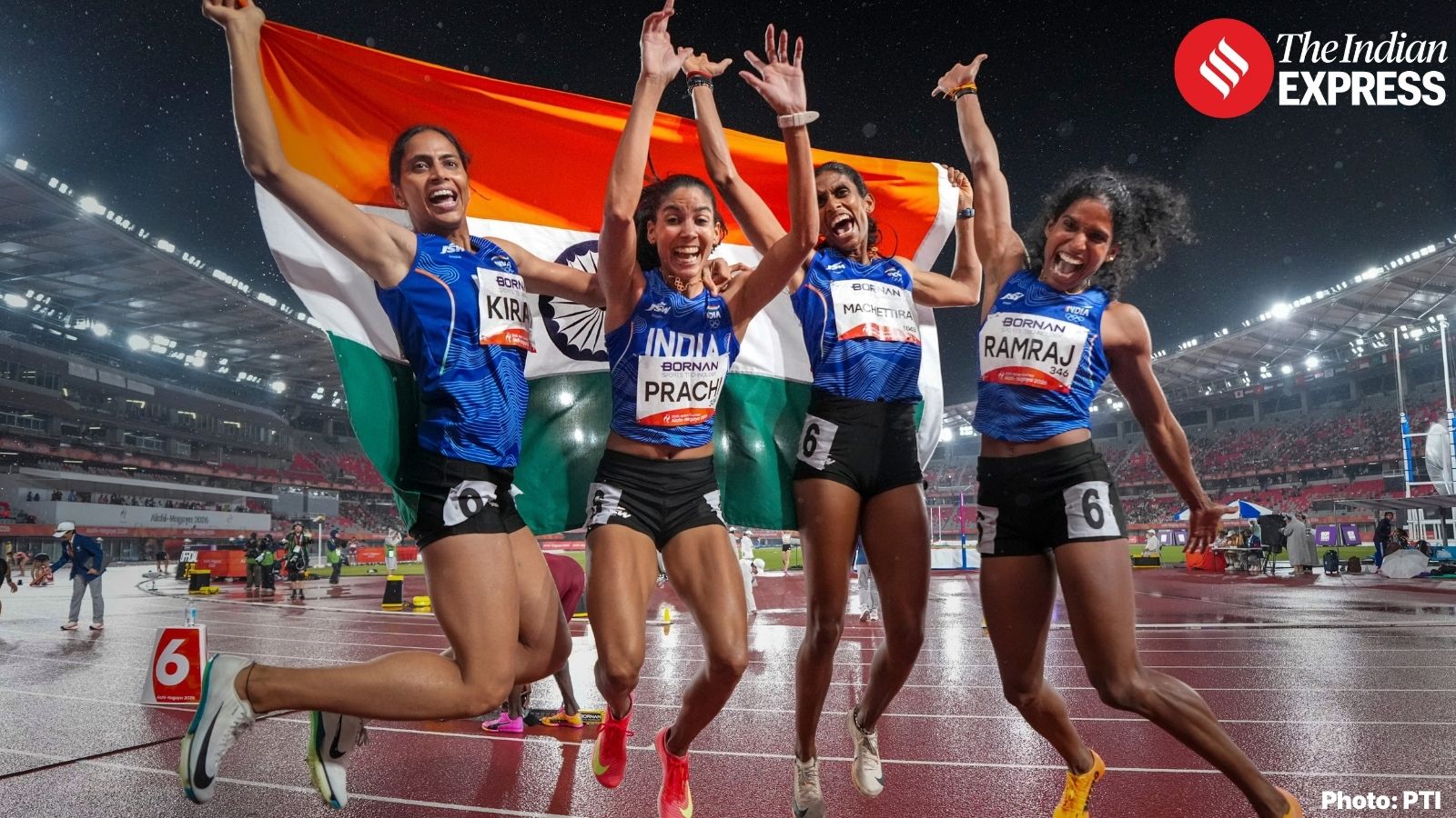 She also won gold in the women’s 4x400m relay and silver in the mixed 4x400m relay