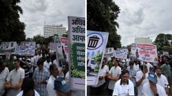 हिंजवडी आयटी पार्कमध्ये शेकडो अभियंते रस्त्यावर! स्थानिकांसह उठवला सरकारच्या विरोधात आवाज