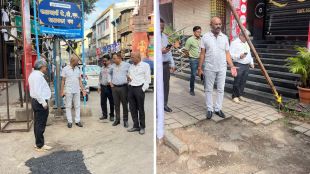 Pune Ganesh Visarjan Route Roadworks | Additional Commissioner Inspection Incomplete Works PMC | पुणे विसर्जन मार्ग रस्ते दुरुस्ती | महापालिका आयुक्त पाहणी अपूर्ण कामे