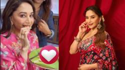 Diet चा विचार न करता माधुरी दीक्षित सेटवर खातेय ‘हा’ पदार्थ! ५९ व्या वर्षी ‘अशी’ असते दिनचर्या, पाहा फोटो…