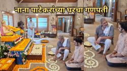 नाना पाटेकरांच्या घरातील गणपती पाहिलात का? राहुल देशपांडेंनी घेतलं दर्शन; फोटो शेअर करत म्हणाले…