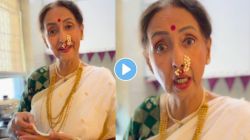 Video: नीना कुलकर्णींनी बनवले साखरेचे मोदक; व्हिडीओ शेअर करीत म्हणाल्या, “थोडीशी धाकधूक…”