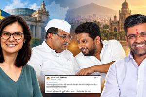 Nila Vikhe Patil Sweden MP recent news photo | Nilesh Lanke post on Sujay Vikhe Patil