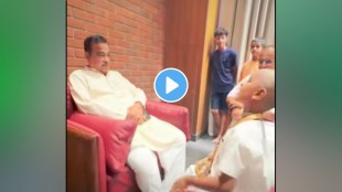 Nitin Gadkari Bhagwat Prabhu Visit