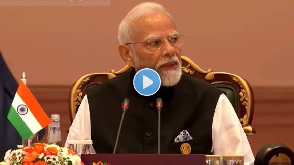 PM Modi checks on Xi Jinping at BRICS Summit 2026 | PM Modi stops speech for Chinese President Xi Jinping | ब्रिक्स परिषदेत पंतप्रधान मोदी आणि शी जिनपिंग | पंतप्रधान मोदींनी भाषण थांबवून शी जिनपिंग यांची केली विचारपूस